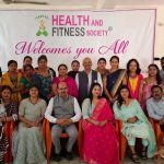  संतोष वाटिका में फिट इंडिया मूवमेंट  की वर्कशॉप