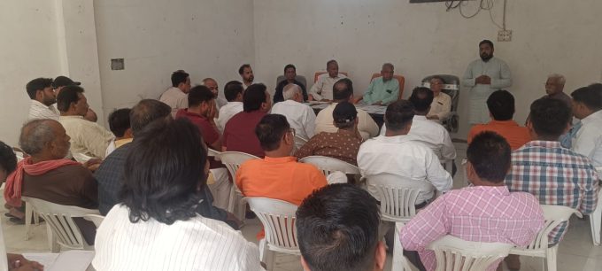 अंबेडकर जन्मोत्सव समारोह समिति की बैठक