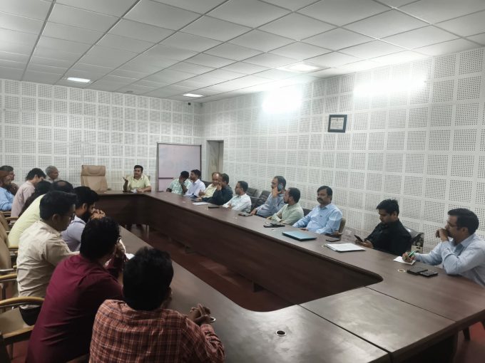 अभियंता संघ की मासिक बैठक