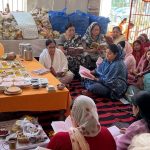 ग्रीन वुड सिटी में सुंदरकांड का पाठ व बाबा का 56 भोग