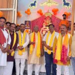 हनुमान जी को चढ़ाया गया चोला, विशाल भंडारे