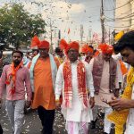 श्रीराम जन्मोत्सव पर विहिप व बजरंग दल की शहर मेंं शोभायात्रा