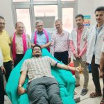 भारत विकास परिषद ने लगाया रक्तदान शिविर