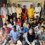 संघ के प्रयाग अभ्यंकर ने किया सम्मानित