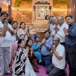 श्री पार्श्व तीर्थ यात्रा संघ ने दर्शन किये