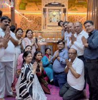 श्री पार्श्व तीर्थ यात्रा संघ ने दर्शन किये