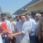सलावा पहुंचे जयंत चौधरी शानदार स्वागत