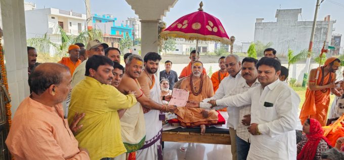 योगीश्वर महादेव मंदिर में पाटोत्सव