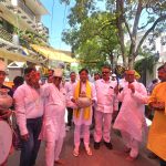 श्री जी की स्वर्ण रथ यात्रा का आयोजन