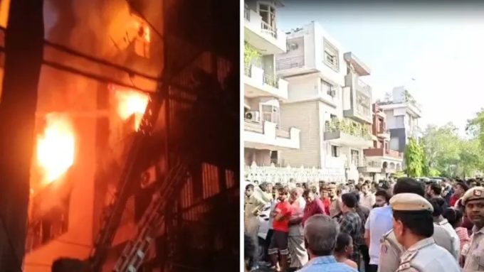 एयरकंडीशन में ब्लॉस्ट 9 जिदंगी हुई खाक