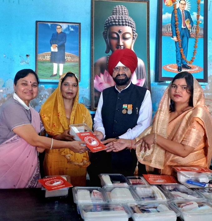 स्वच्छता के प्रति महिलाओं का किया जागरूक