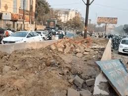 ठेकेदार ने लटकाया सीएम ग्रिड प्रोजेक्ट