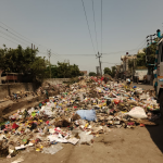 नगर निगम ने हापुड़ रोड की डंपिंग ग्राउंड में तब्दील