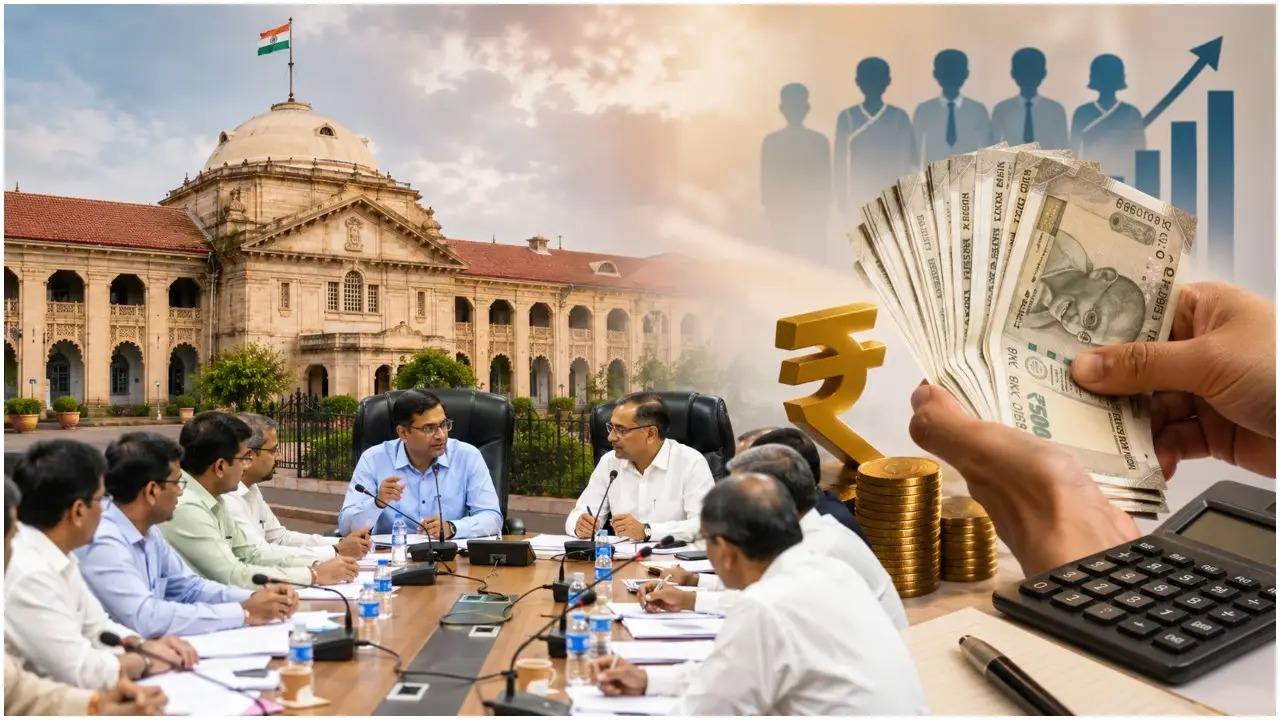 आठवें केंद्रीय वेतन आयोग की दो दिन के लिए लखनऊ में