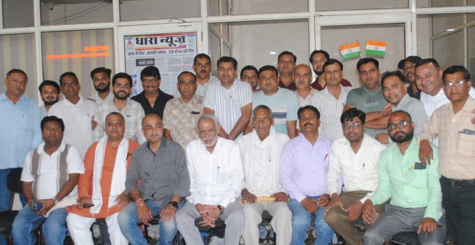 प्रेस क्लब खुलवाने की लड़ाई को भरी हुंकार