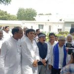 पुलिस ने कांग्रेसी नेताओं को टोल से लौटाया