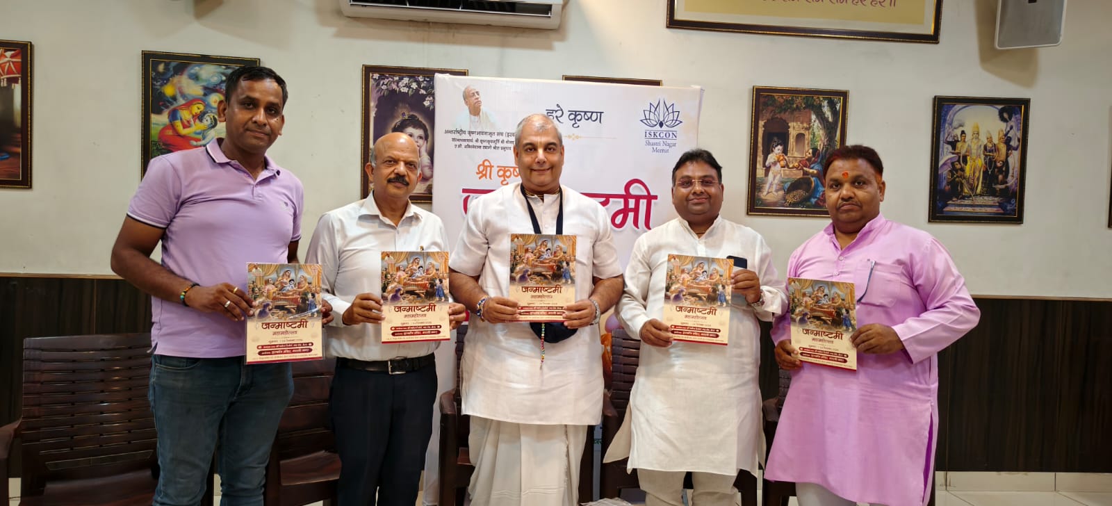 श्रीकृष्ण जन्माष्टी पर इस्कान की भव्य तैयारियां