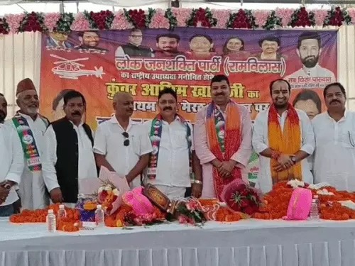 चिराग पासवान के एलान के बाद संगठन एक्टिव
