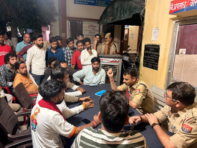 गोकशी ने करा दिया थाने पर बवाल