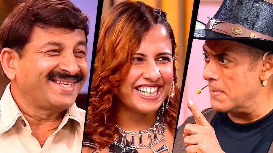 बिहारी बाढ़ में मनोज तिवारी बिग बॉस के प्रमोशन में