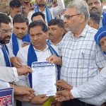 चंद्रशेखर आजाद पर हमले के विरोध में हंगामा