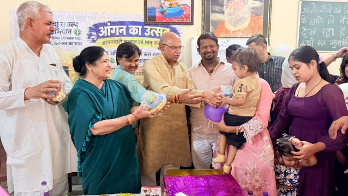 अमित अग्रवाल ने किया मातृशक्ति का सम्मान
