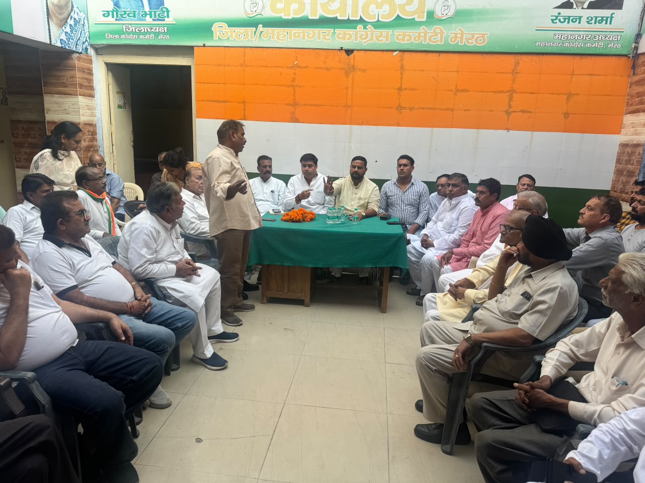 शहर कांग्रेस के दस हजार कार्यकर्ता जाएंगे दिल्ली