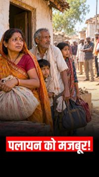 मौत के साए में पलायन की मजबूरी