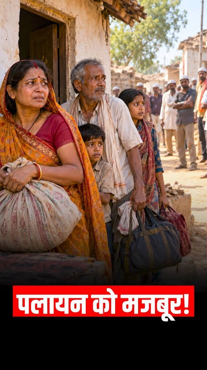 मौत के साए में पलायन की मजबूरी