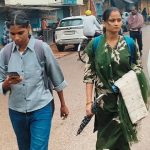बारिश ने रोकी परीक्षा केंद्र तक पहुंचने की राहें